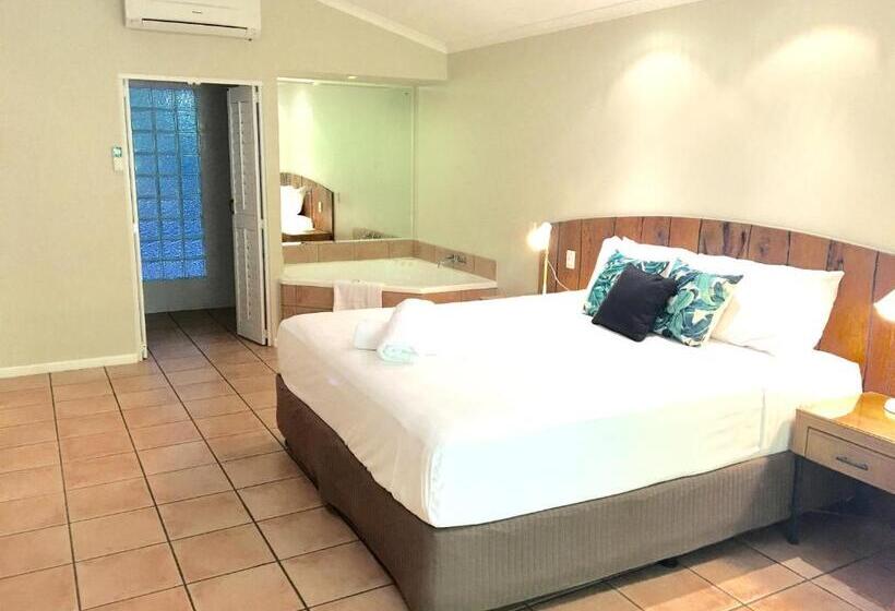 キングサイズベッドのデラックスルーム, Eco Village Mission Beach