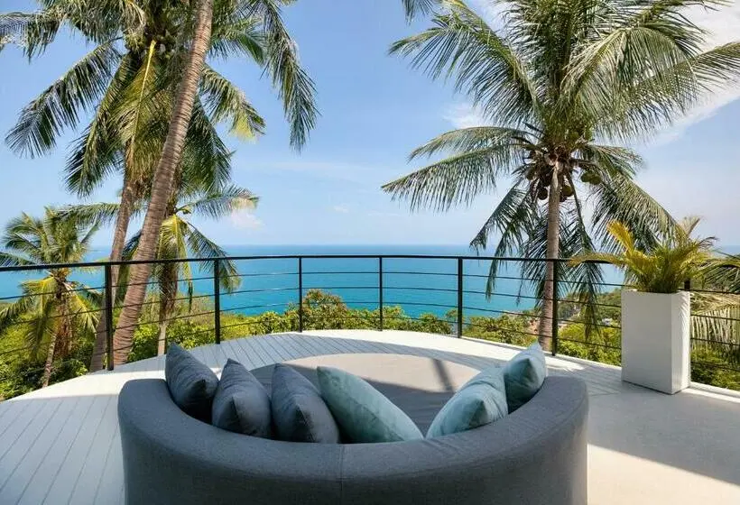 اتاق لوکس با بالکن, Villa The Spot Koh Samui