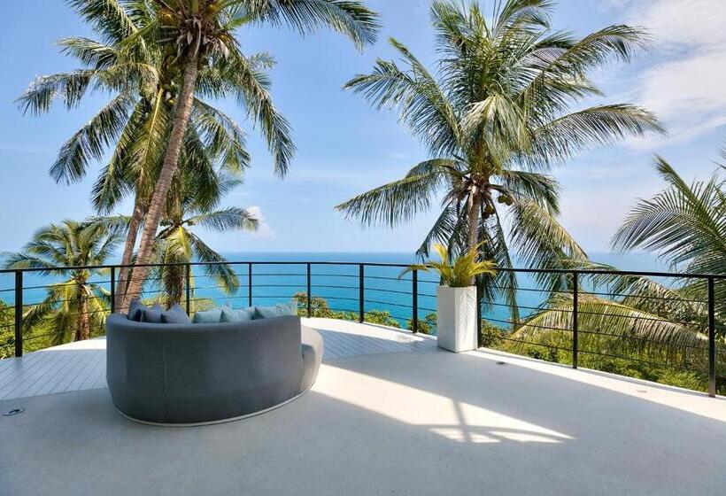 اتاق استاندارد با چشم‌انداز استخر, Villa The Spot Koh Samui