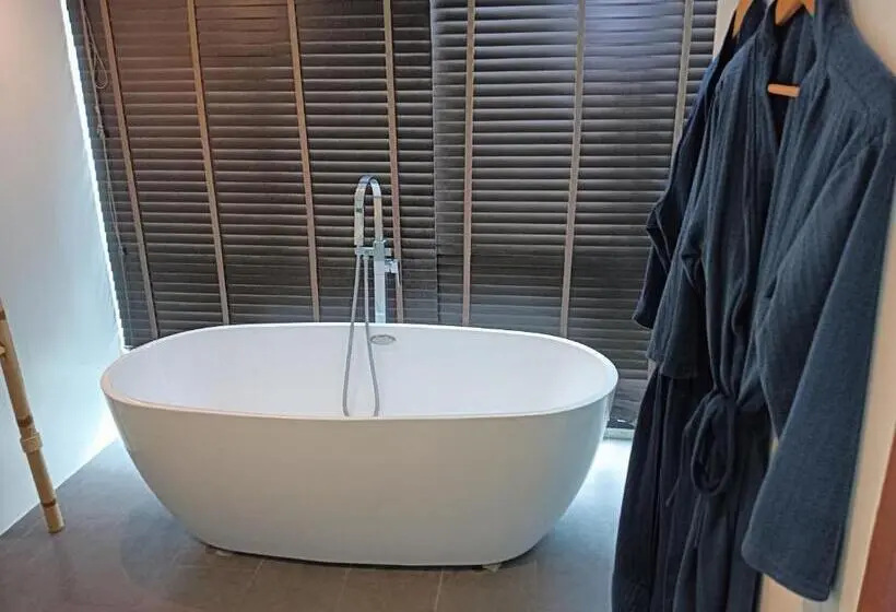 اتاق لوکس با چشم‌انداز دریا, Villa The Spot Koh Samui