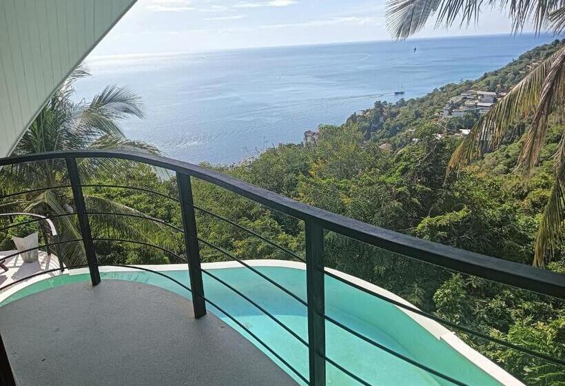 اتاق لوکس با چشمانداز دریا, Villa The Spot Koh Samui