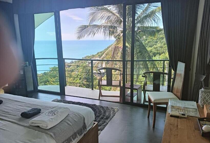 اتاق لوکس با چشمانداز دریا, Villa The Spot Koh Samui