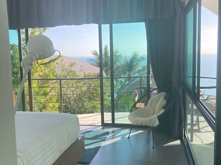 اتاق لوکس با چشمانداز دریا, Villa The Spot Koh Samui