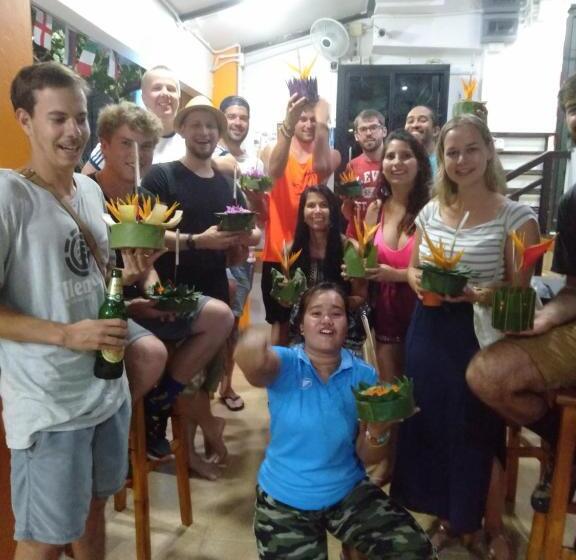 Кровать в Общей Комнате, Voyagers Hostel