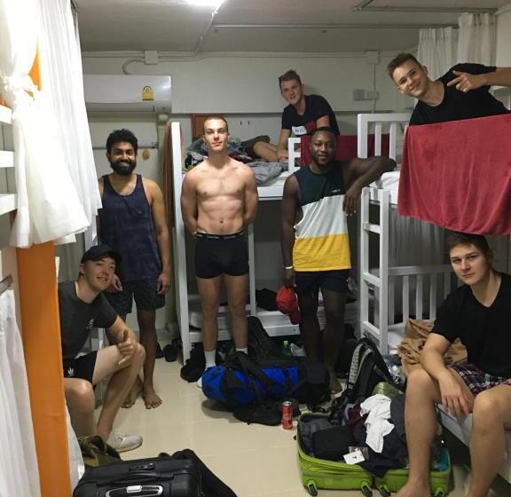 Кровать в Общей Комнате, Voyagers Hostel