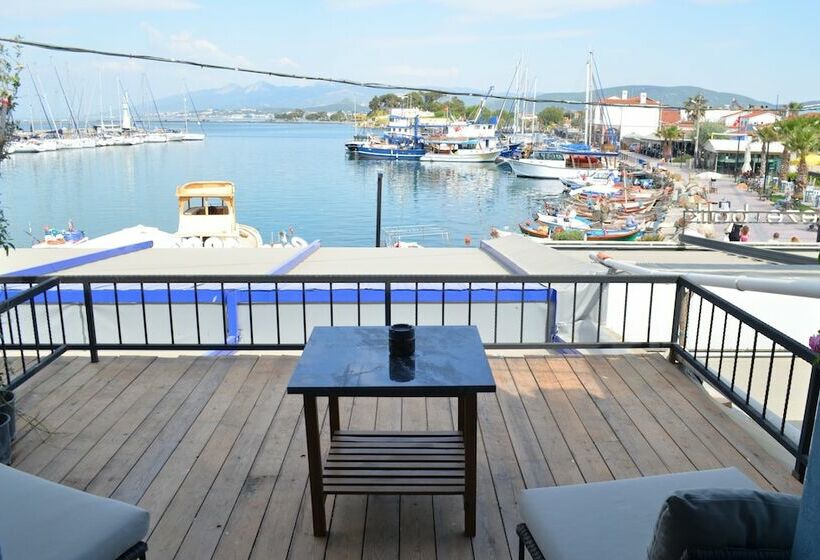 חדר סטנדרט מיטה זוגית נוף לים, Capa Butik Otel