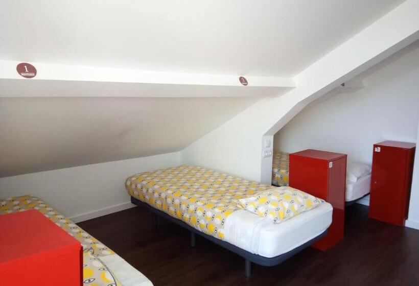 تختخواب در اتاق مشترک, Aveiro Rossio Hostel