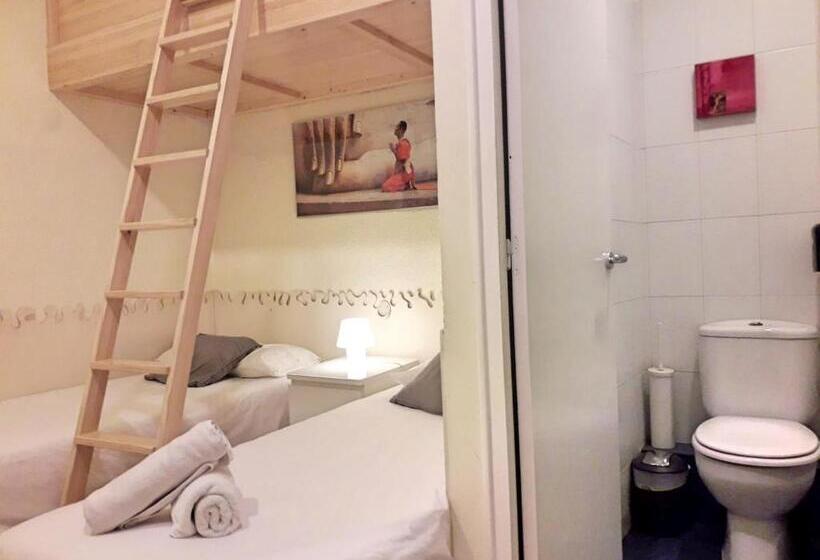 Трехместный Номер Стандарт Совместная Ванная, Itaca Hostel