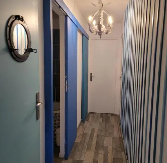 اتاق استاندارد با سرویس بهداشتی مشترک, 2 Chambres Côté Plage