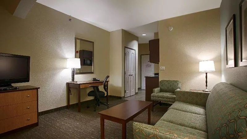 キングサイズベッドのスイートルーム, Best Western Plus Texarkana Inn And Suites