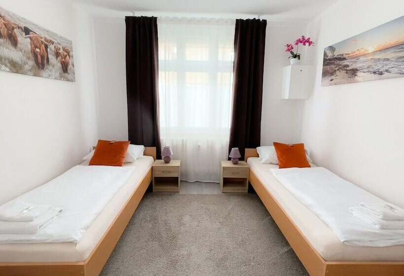 اتاق استاندارد با سرویس بهداشتی مشترک, Motel Daria Hennigsdorf Berlin