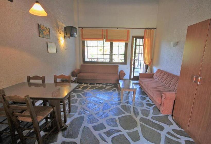 آپارتمان 1 خوابه با چشمانداز استخر, Delphi