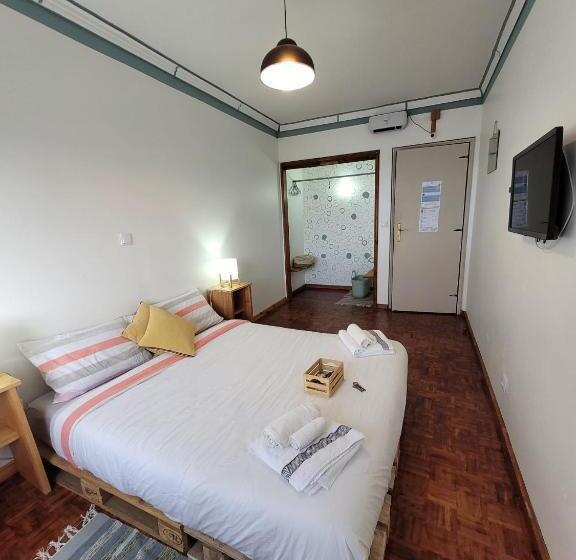 غرفة قياسية حمام مشترك, The Handmade House Azores