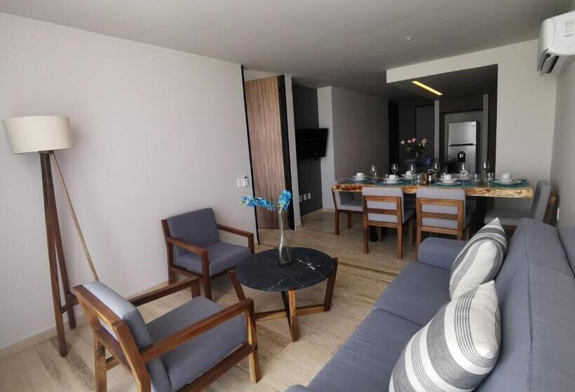 침실 1개 디럭스 아파트, Kaab South Beach By The Spot Rentals