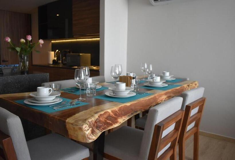 침실 2개 디럭스 아파트, Kaab South Beach By The Spot Rentals