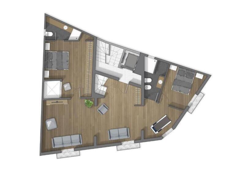 带1个卧室的带阳台的公寓, Welive Trapani   Luxury Apartments