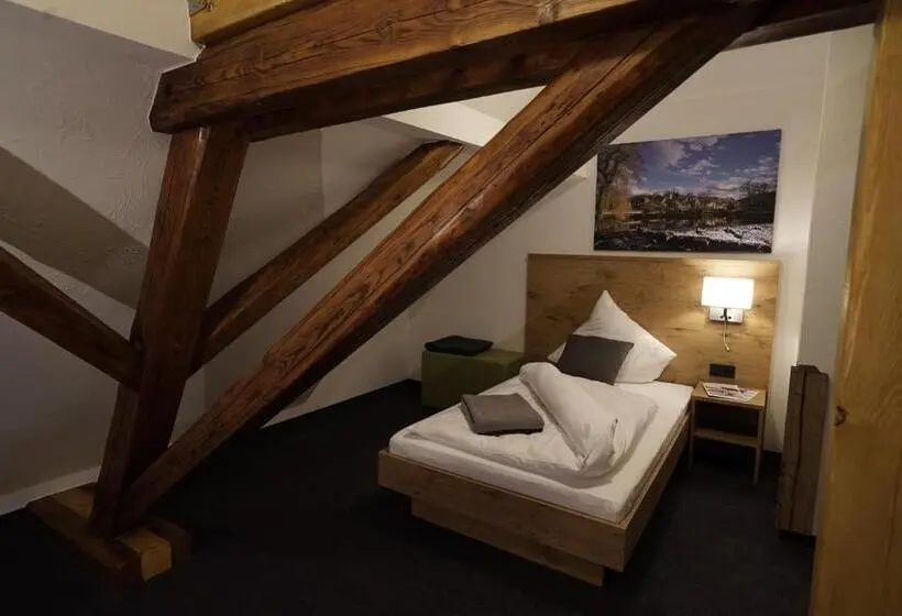 Yhden Hengen Huone Puutarhanäkymä, Kelterhotel Fröscher