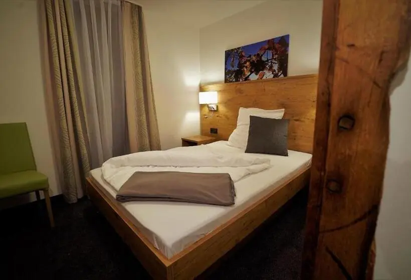 Yhden Hengen Huone Puutarhanäkymä, Kelterhotel Fröscher