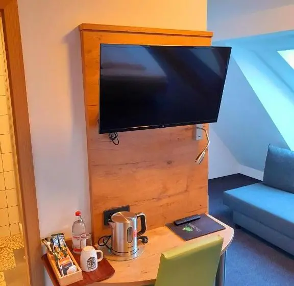 Yhden Hengen Huone Puutarhanäkymä, Kelterhotel Fröscher