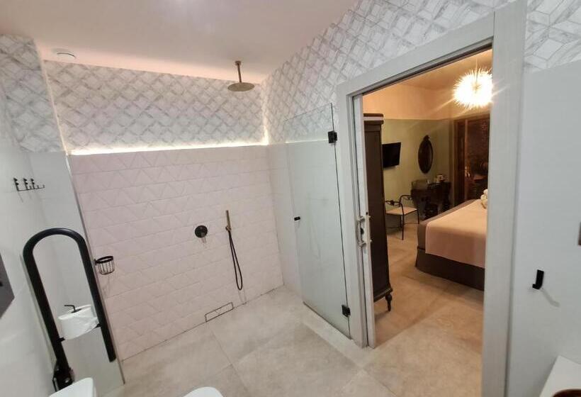 غرفة قياسية سرير كينج لذوى الإحتياجات الخاصة, Murallas De Jayrán Hotel Boutique