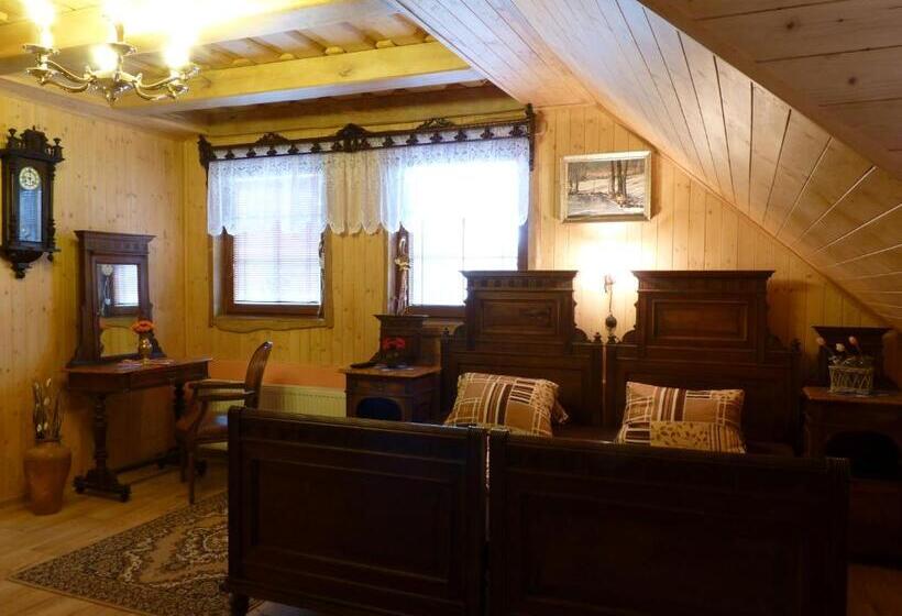 חדר דלוקס לארבעה, Penzion Obora