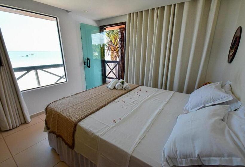 オーシャンビュースタンダードルームバルコニー付き, Pousada Grandmar, Maragogi