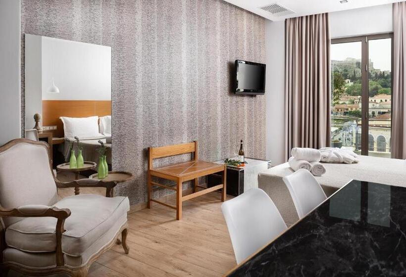 景色の見えるデラックスルーム, A For Athens