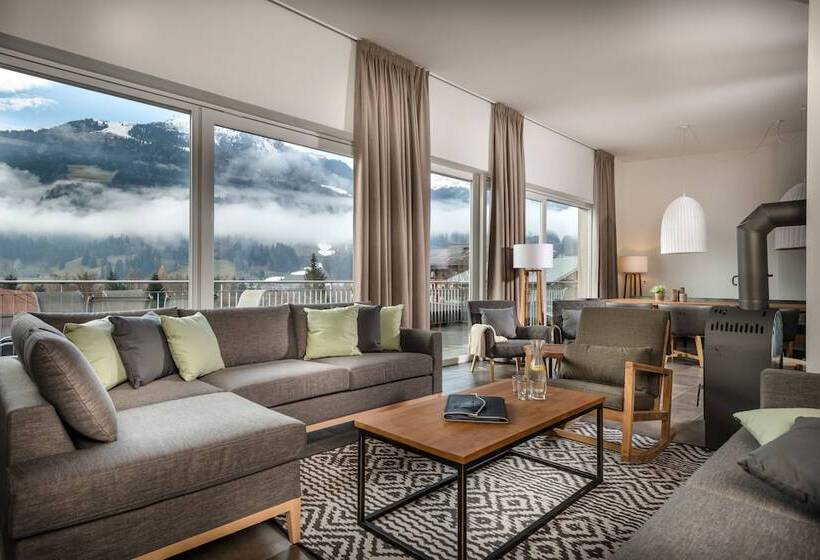آپارتمان سلطنتی 1 خوابه, Alpenparks Residence Bad Hofgastein   Gratis Thermeneintritt
