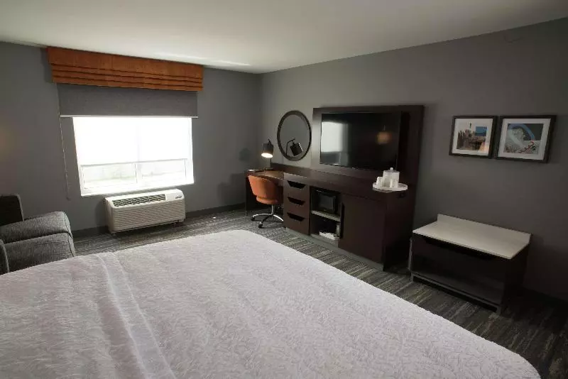 キングサイズベッドのスタンダードルーム, Marriott Montreal Airport In Terminal