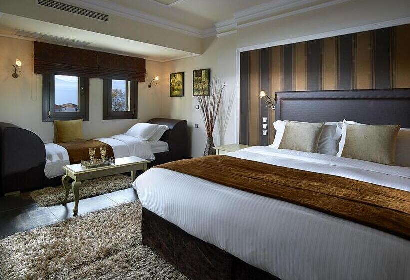 غرفة ديلوكس ثلاثية, Stevalia Hotel & Spa