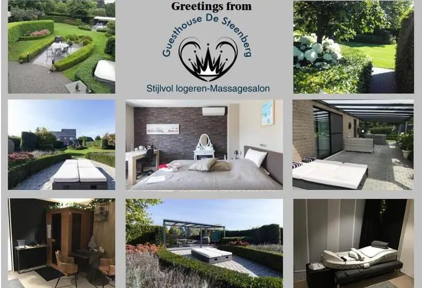 バス共有のスタンダードルーム, Studio Gardenroom Guesthouse De Steenberg Met Tuinzicht