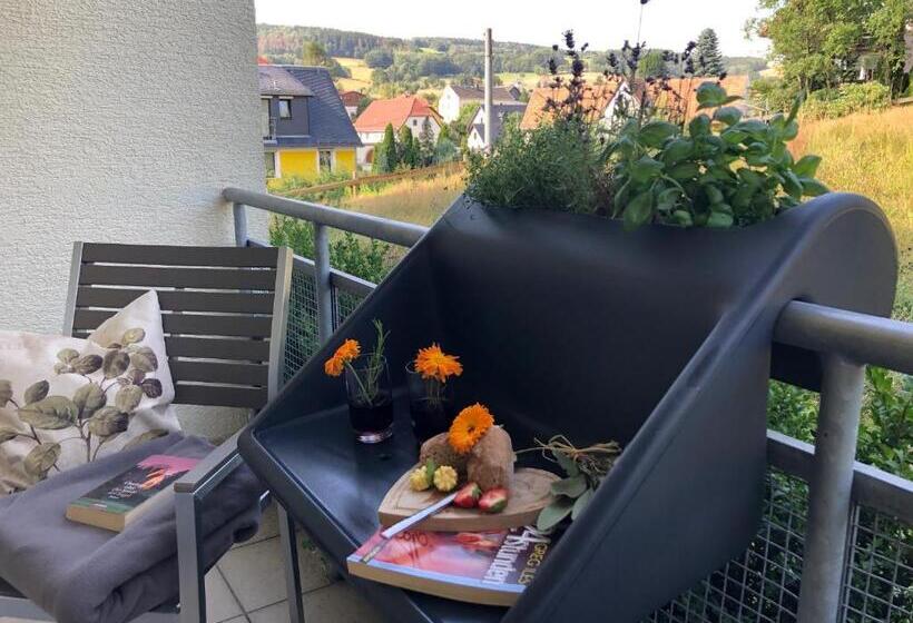 חדר סטנדרט עם מרפסת, Pilgrims Inn Kreischa