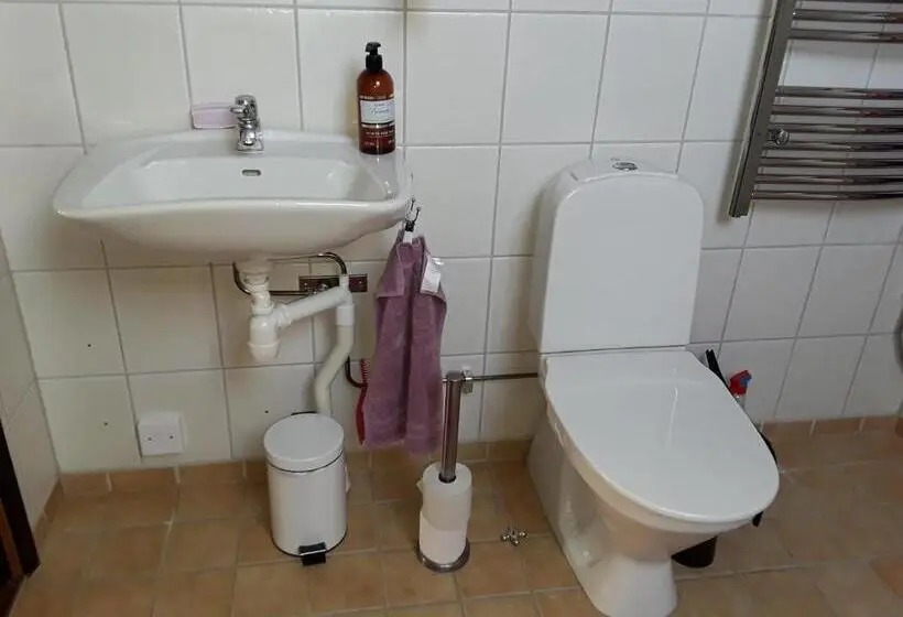 Standard Yhden Hengen Huone, Naturnära Enkel Rum B&b I Uppsala Ramstalund