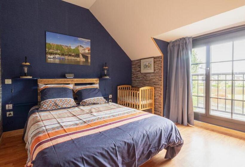 חדר משפחתי נוף להרים, La Ferme De Couty