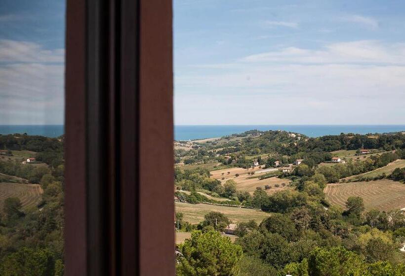 스탠다드 룸 공동 욕실, Red House Accomodation Potenza Picena