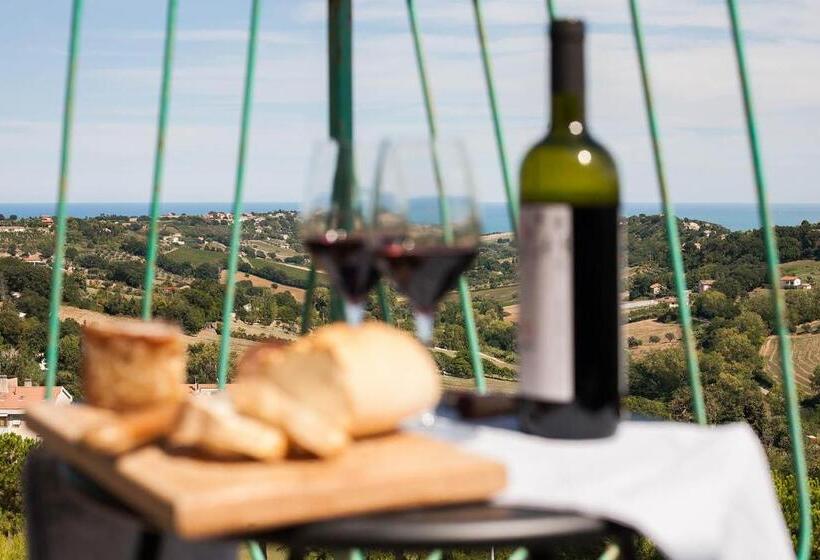 스탠다드 룸 공동 욕실, Red House Accomodation Potenza Picena