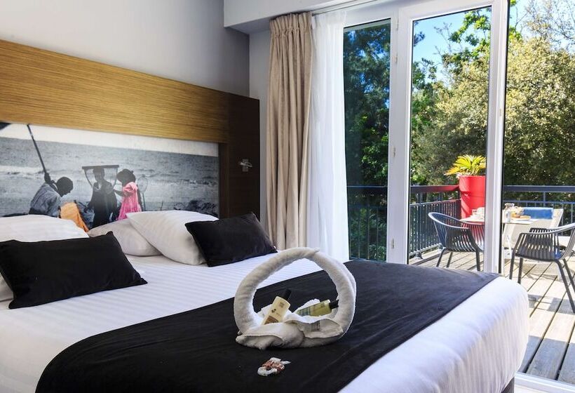 ダブルベッドのクラシックルーム, Best Western Hôtel Garden And Spa