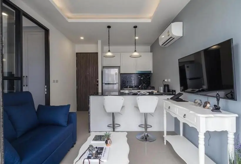 シティビューのデラックスルーム, Palmyrah Surin Beach Residence
