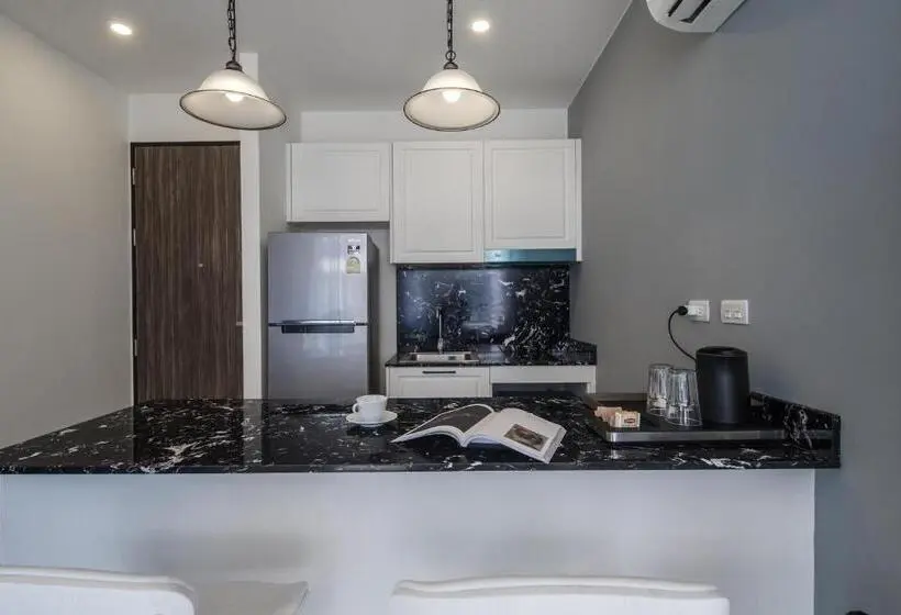 シティビューのデラックスルーム, Palmyrah Surin Beach Residence