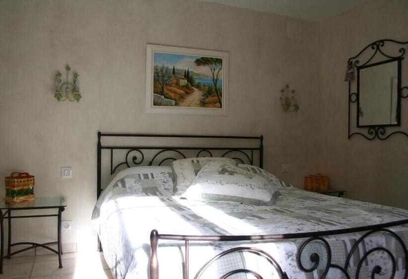 Номер Стандарт Вид на Бассейн, Le Mas Des Tarentes Chambres D Hôtes