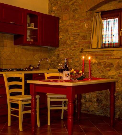 דירת חדר דלוקס, Agriturismo Il Cuscino Nel Pagliaio