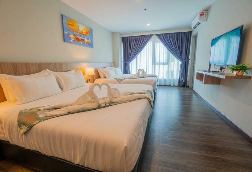 Deluxe Familienzimmer, Flypod