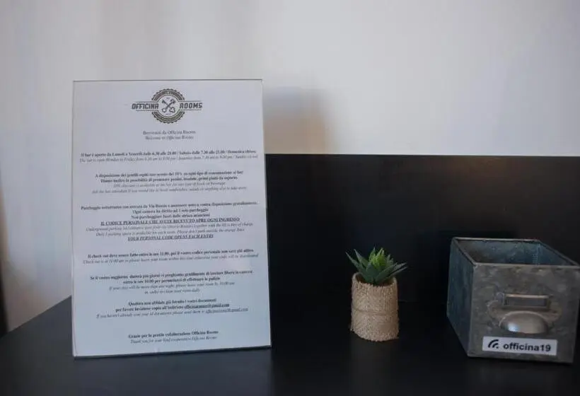 اتاق استاندارد با تراس, Officina Rooms