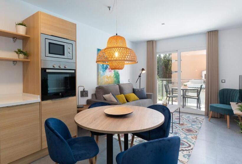 Апартаменты 1 Спальня с Террасой, Sur Suites La Dorada