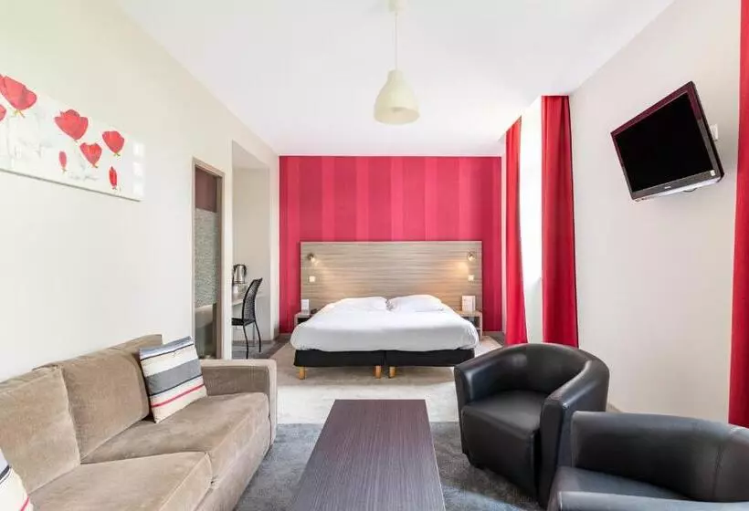 اتاق استاندارد سه نفره, Brit Hotel Spa Le Connetable