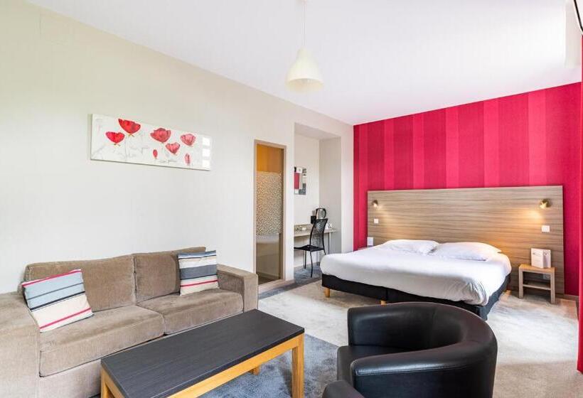 اتاق استاندارد سه نفره, Brit Hotel Spa Le Connetable