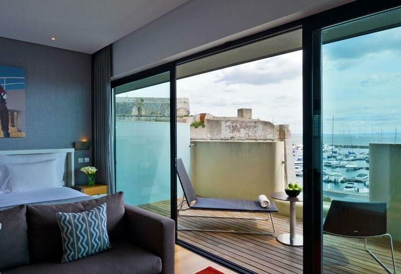 Tengerre Néző Superior Szoba, Pestana Cidadela Cascais  Pousada & Art District