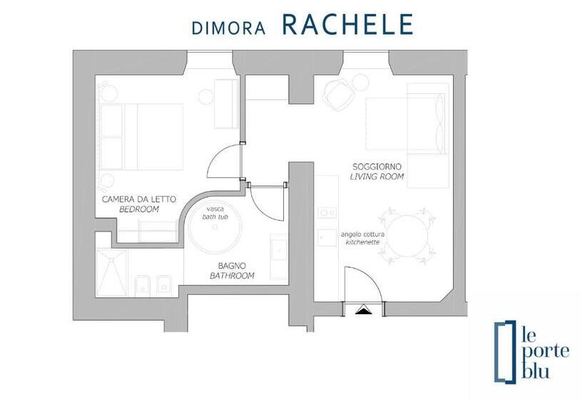 آپارتمان 1 خوابه, Le Porte Blu