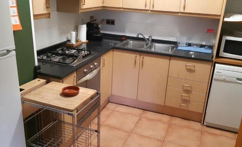 带1个卧室的带阳台的公寓, Cal Sabata