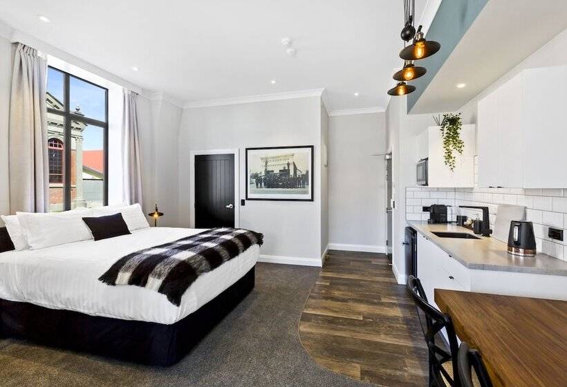 Студия Стандарт, Hokitika Fire Station Boutique Accommodation